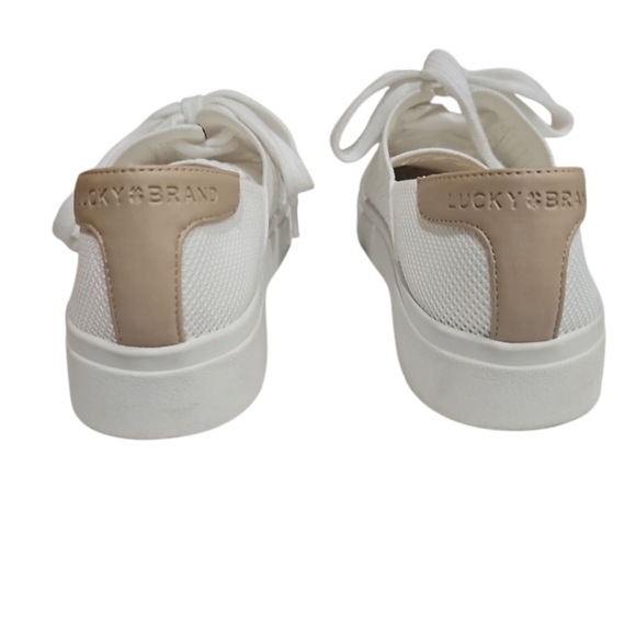 LUCKY BRAND Women's Talena Knit Lace-Up Sneakers EUC Sz 6 - Picture 10 of 14